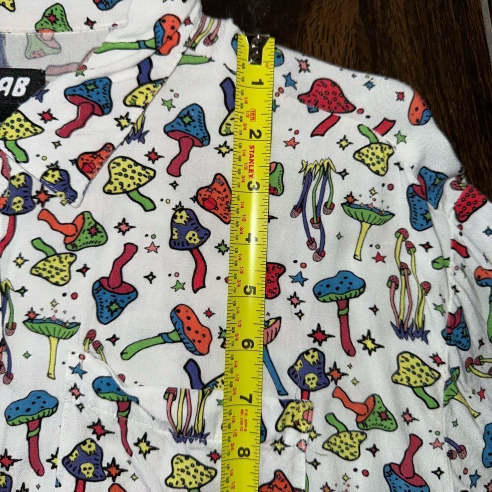A-Lab “Shroomies” Short Sleeve Button Down - Picture 7 of 12